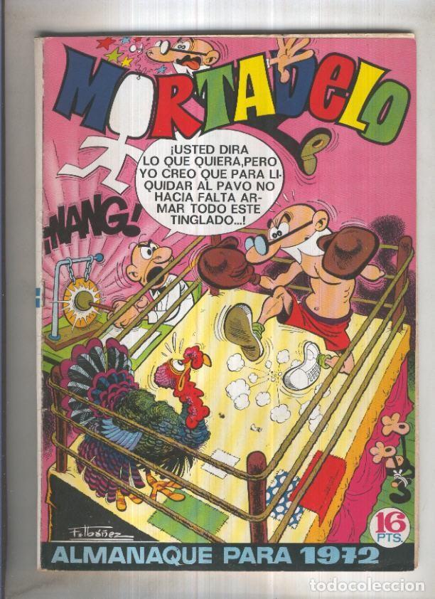 C&oacute;mics: Mortadelo almanaque para 1972 - varios - Foto 1