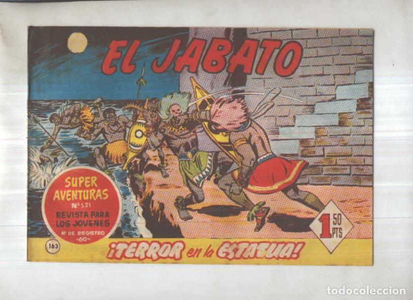 Comics: Bruguera: El Jabato numero 163: Terror en la estatua - Victor Mora-Francisco Darnis