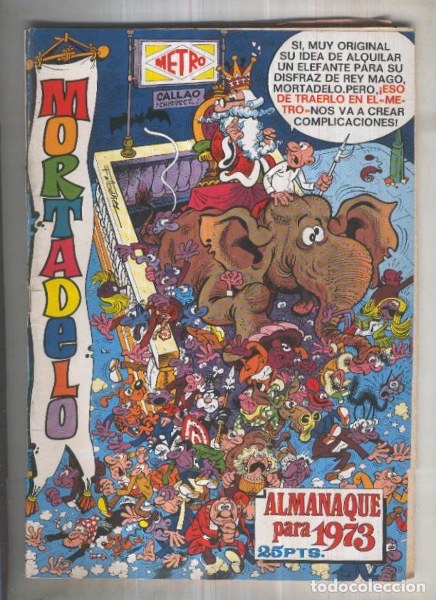 C&oacute;mics: Mortadelo almanaque para 1973 - varios - Foto 1