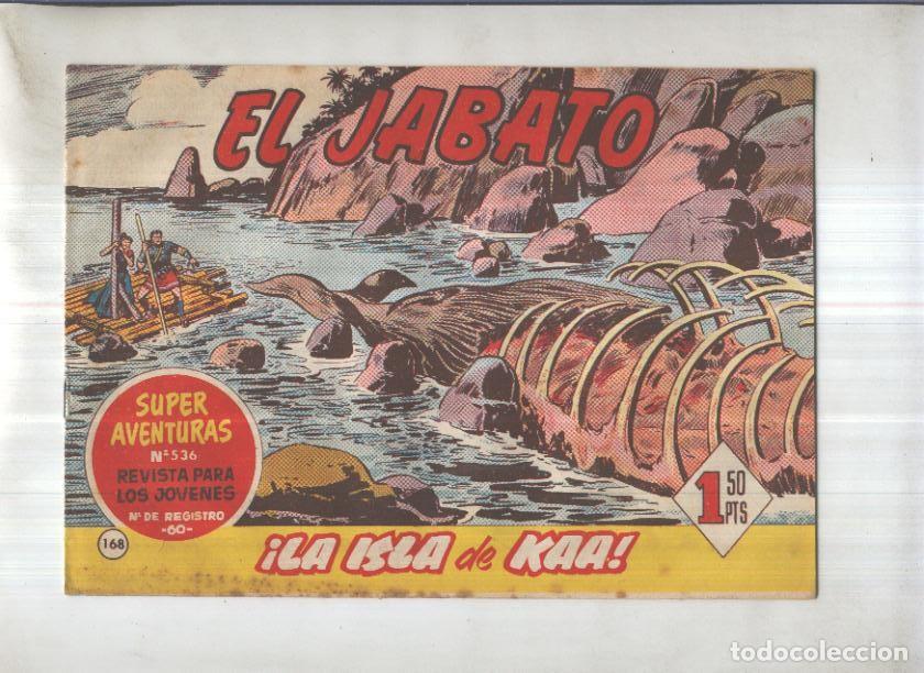 Comics: Bruguera: El Jabato numero 168: La isla de Kaa - Victor Mora-Francisco Darnis