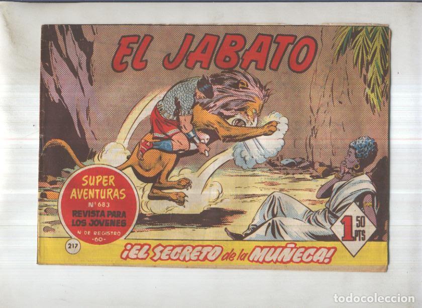 Comics: Bruguera: El Jabato numero 217: El secreto de la mu&ntilde;eca - Victor Mora-Francisco Darnis