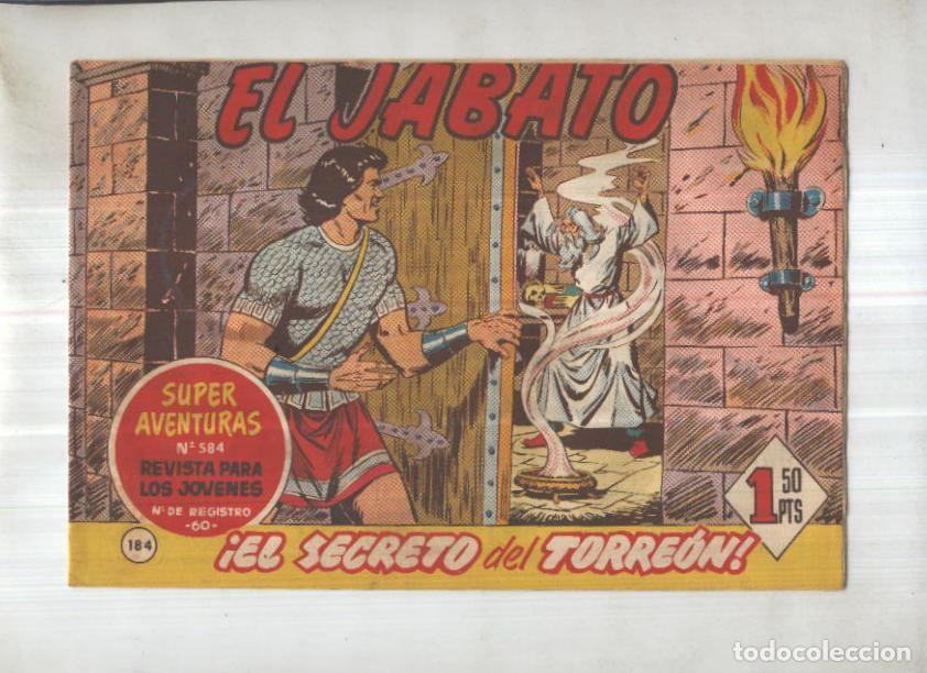 Comics: Bruguera: El Jabato numero 184: El secreto del torreon - Victor Mora-Francisco Darnis