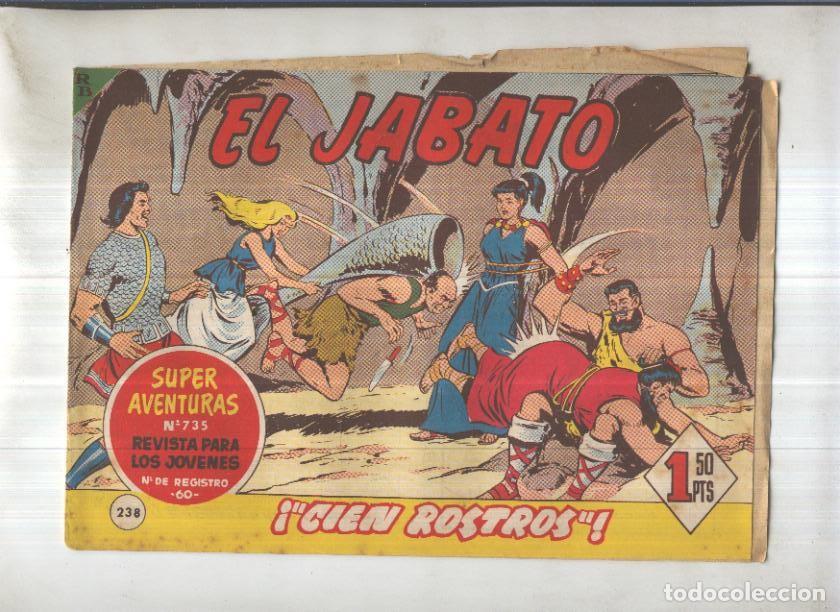 Fumetti: Bruguera: El Jabato numero 238: Cien rostros - Victor Mora-Francisco Darnis