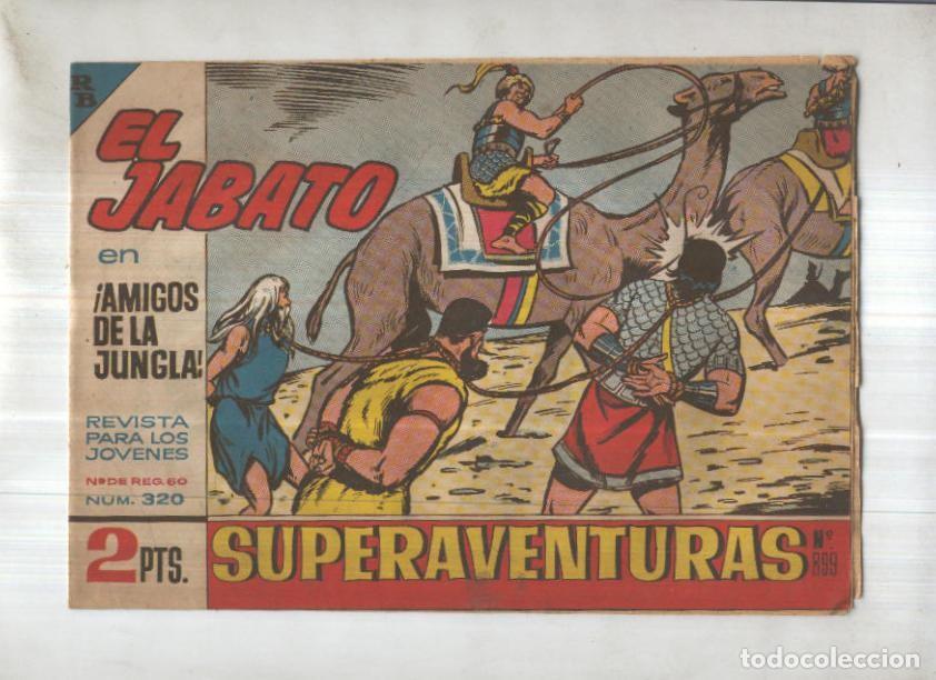 Comics: Bruguera: El Jabato numero 320: Amigos de la jungla - Victor Mora-Francisco Darnis
