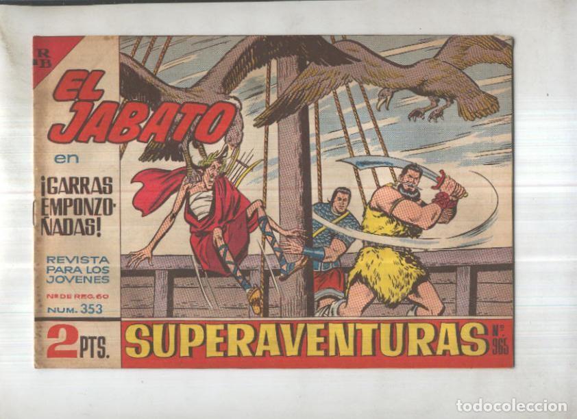 Comics: Bruguera: El Jabato numero 353: Garras empozo&ntilde;adas - Victor Mora-Francisco Darnis