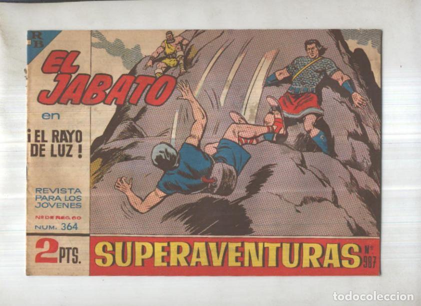 C&oacute;mics: Bruguera: El Jabato numero 364: El rayo de luz - Victor Mora-Francisco Darnis