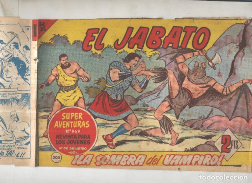 Comics : Bruguera: El Jabato numero 305: La sombra del vampiro - Victor Mora-Francisco Darnis