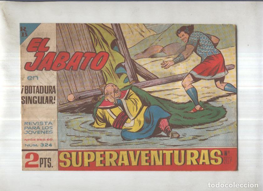 Comics: Bruguera: El Jabato numero 324: Botadura singular - Victor Mora-Francisco Darnis