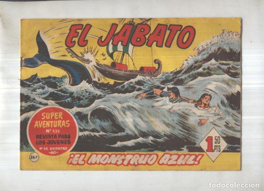 Comics: Bruguera: El Jabato numero 167: El monstruo azul - Victor Mora-Francisco Darnis