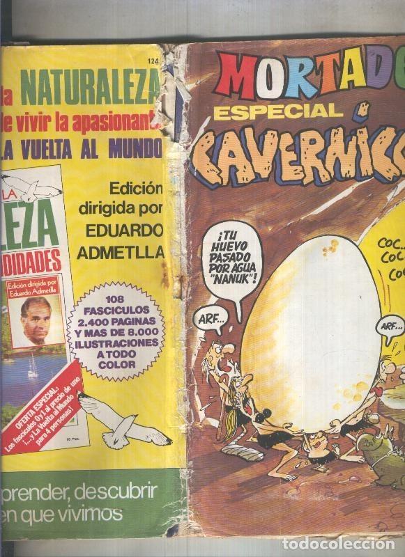 C&oacute;mics: Mortadelo especial numero 124: Cavernicolas (numerado 3 en trasera) - Varios - Foto 1