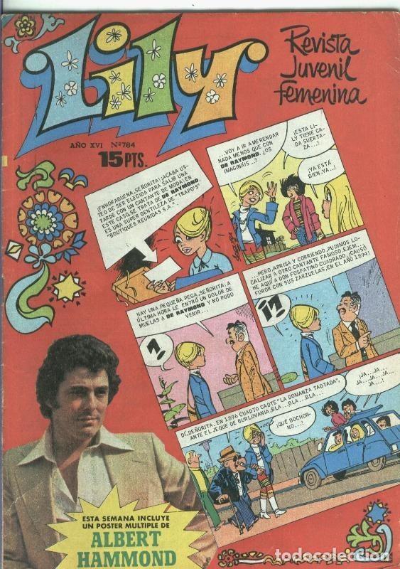 C&oacute;mics: Lily numero 0784: poster central de Albert Hammond - Varios - Foto 1