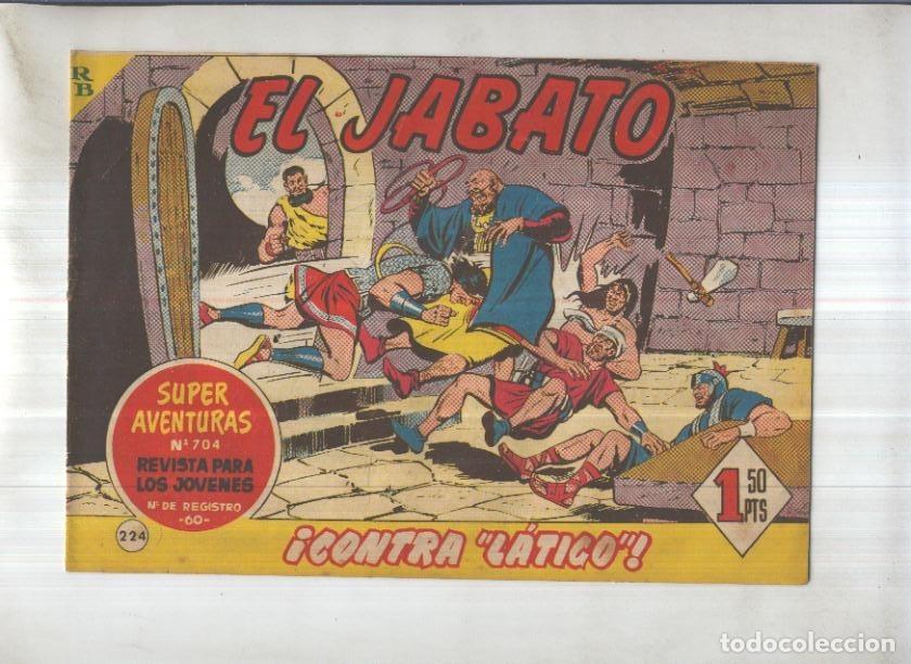 C&oacute;mics: Bruguera: El Jabato numero 224: Contra Latigo - Victor Mora-Francisco Darnis