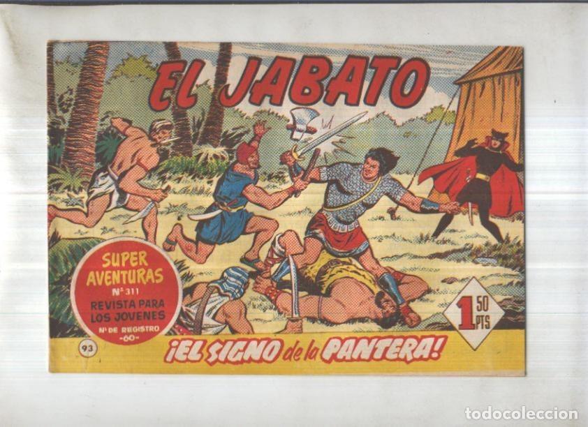 Comics: Bruguera: El Jabato numero 093: El signo de la pantera - Victor Mora-Francisco Darnis