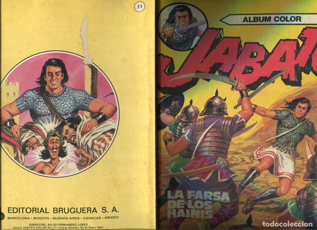 Comics: Jabato album color de 125 pts numero 11: la farsa de los hainis (numerado 2 en trasera) - Darnis-Vic