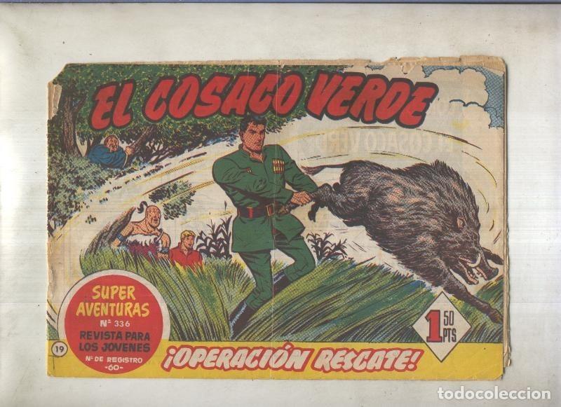 Comics: El Cosaco Verde original numero 019: Operacion rescate (numerado 2 en trasera) - Fernando Costa