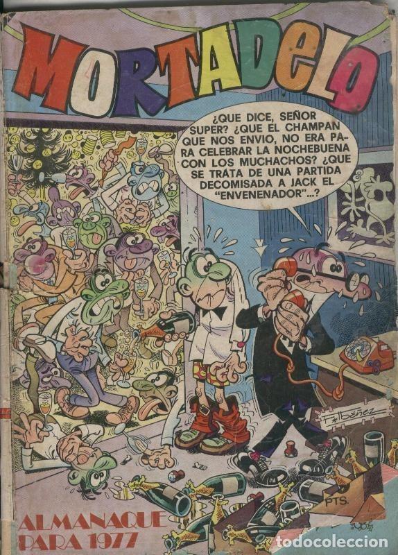 C&oacute;mics: Mortadelo almanaque 1977 - Varios - Foto 1