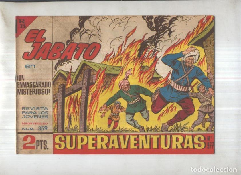 Comics : Bruguera: El Jabato numero 359: Un enmascarado misterioso - Victor Mora-Francisco Darnis