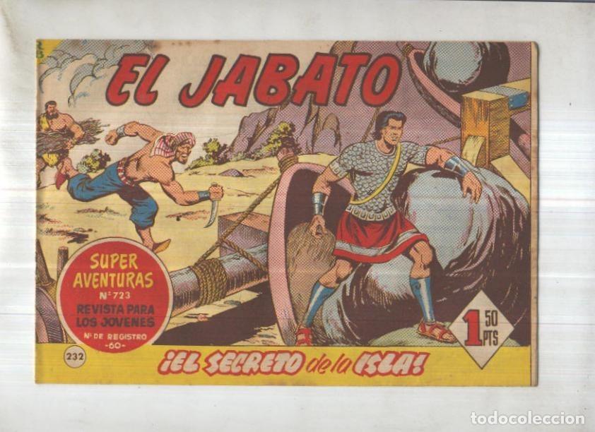 Comics: Bruguera: El Jabato numero 232: El secreto de la isla - Victor Mora-Francisco Darnis