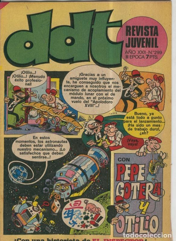 C&oacute;mics: DDT tercera epoca numero 299 - Varios - Foto 1