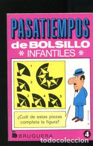 C&oacute;mics: Pasatiempos bolsillo infantiles numero 4 - Varios - Foto 1
