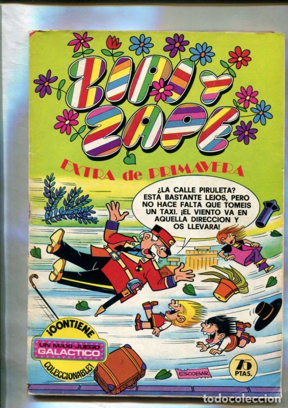 C&oacute;mics: Zipi y Zape extra de primavera 1980: Unas vacaciones muy movidas (material franco/belga) - varios