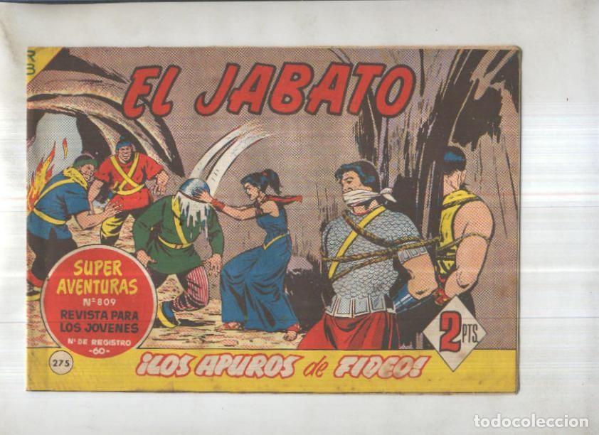 Comics: Bruguera: El Jabato numero 275: Los apuros de Fideo - Victor Mora-Francisco Darnis