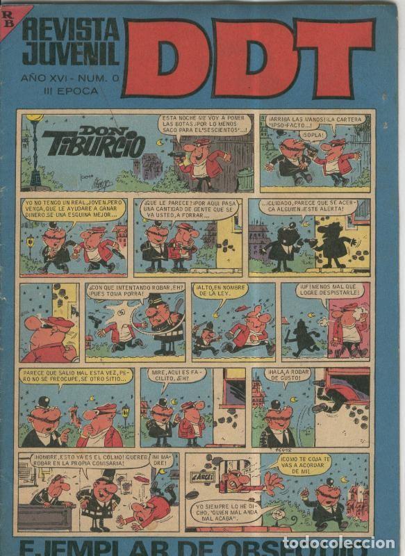 C&oacute;mics: DDT tercera epoca numero 000 - Varios - Foto 1