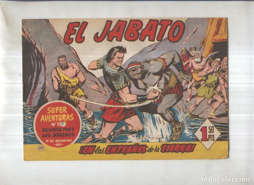 Comics: Bruguera: El Jabato numero 033: En las entra&ntilde;as de la tierra - Victor Mora-Francisco Darnis