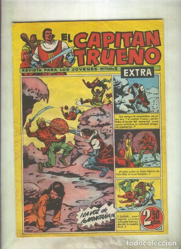 Fumetti: El Capitan Trueno extra numero 070 (aviejado) - Victor Mora, etc
