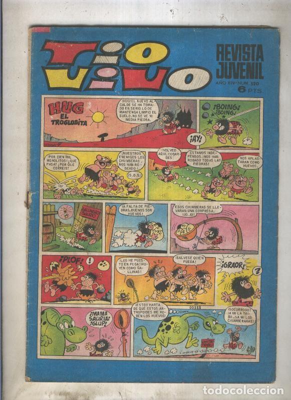 C&oacute;mics: Tio Vivo segunda epoca numero 0520 (numerado 1 en trasera) - Varios