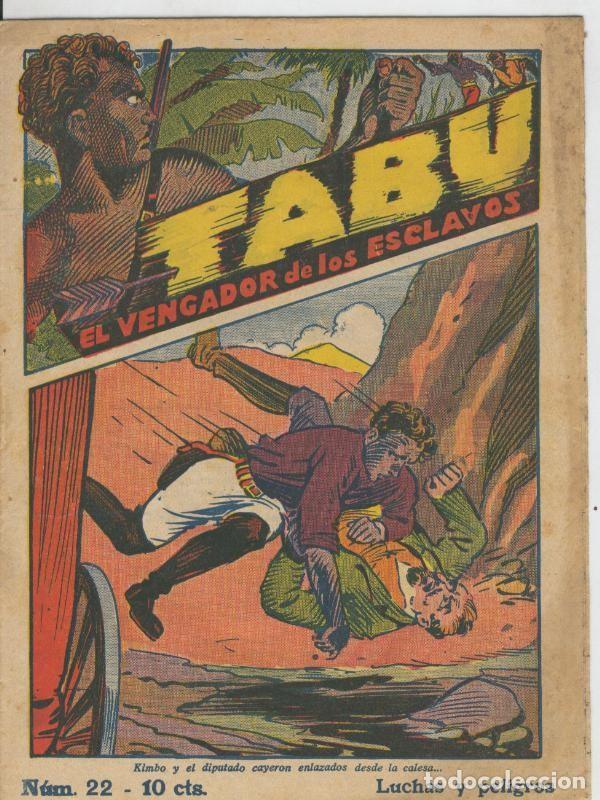 C&oacute;mics: Tabu: el vengador de los esclavos numero 22: Luchas y peligros - Folletin