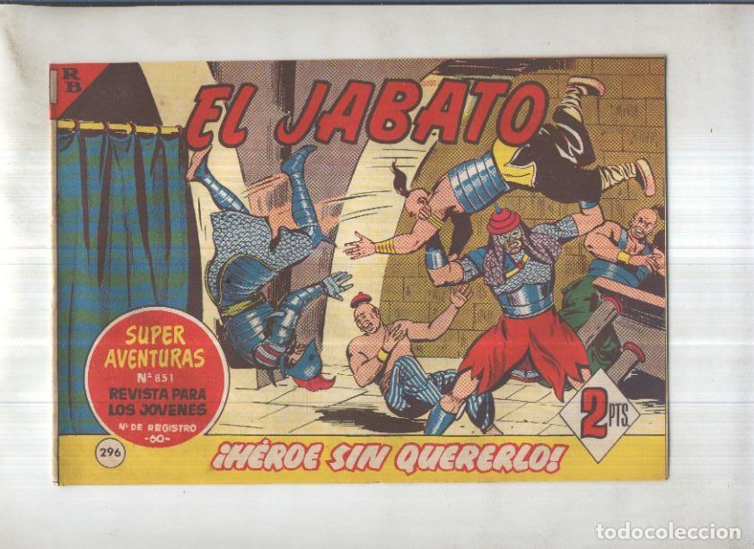 Comics: Bruguera: El Jabato numero 296: Heroe sin quererlo - Victor Mora-Francisco Darnis