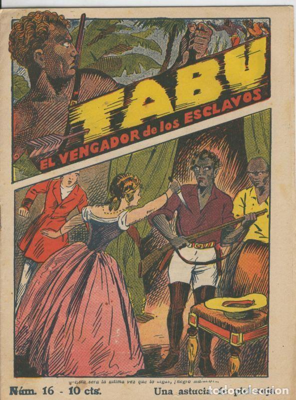 C&oacute;mics: Tabu: el vengador de los esclavos numero 16: Una astucia de piel roja - Folletin