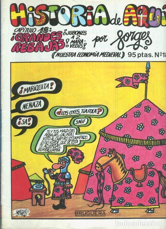 Comics: Historia de Aqui numero 18: Grandes rebajas - Forges