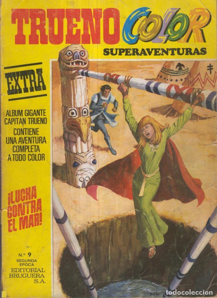 C&oacute;mics: Trueno Color Extra tercera epoca numero 09: Lucha contra el mar - Varios