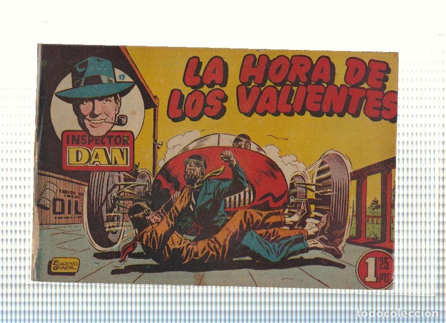 C&oacute;mics: Inspector Dan, original de Bruguera numero 17: La hora de los valientes - Eugenio Giner - Foto 1