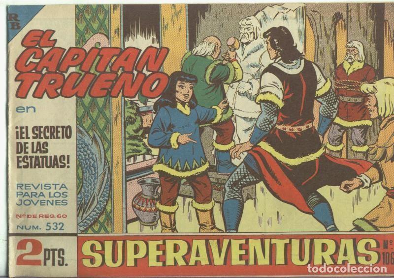 Comics: El Capitan Trueno original numero 532: El secreto de las estatuas - Martinez Osete