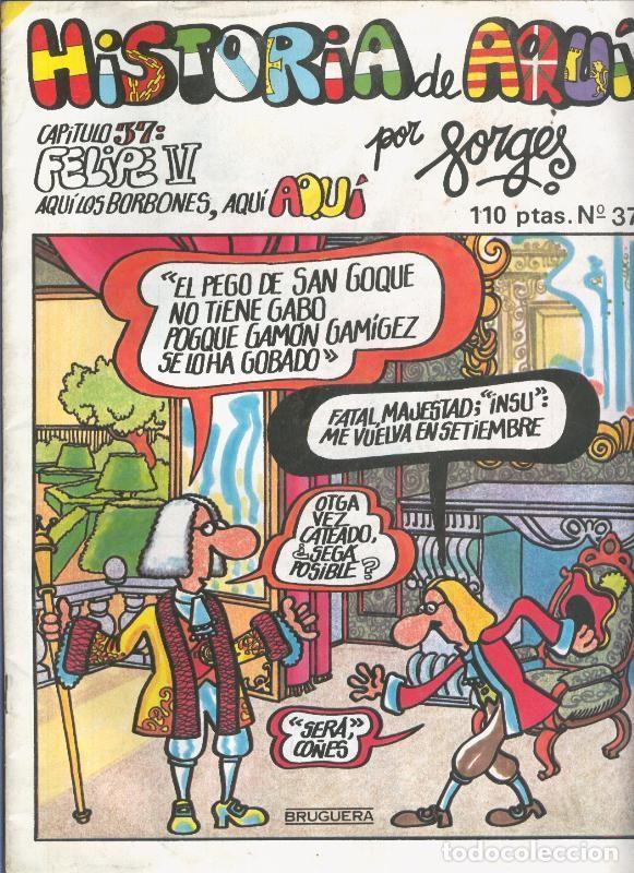 C&oacute;mics: Historia de Aqui numero 37 - Forges