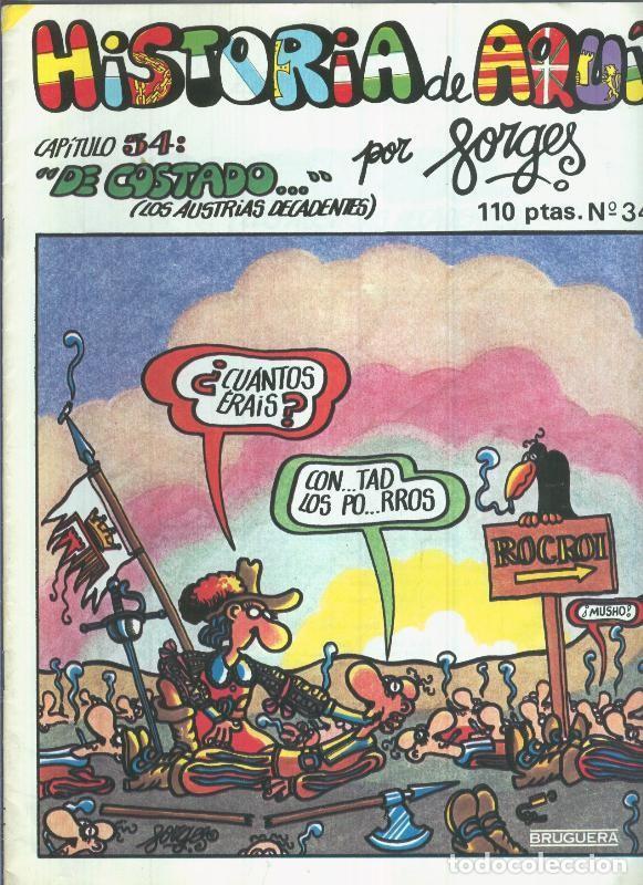 C&oacute;mics: Historia de Aqui numero 34: Los austrias decadentes - Forges - Foto 1