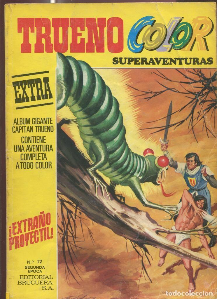 Comics : Trueno color segunda epoca numero 12: Extra&ntilde;o proyectil - varios