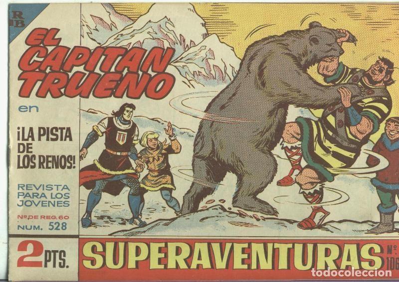 Comics : El Capitan Trueno original numero 528: la pista de los renos - Martinez Osete