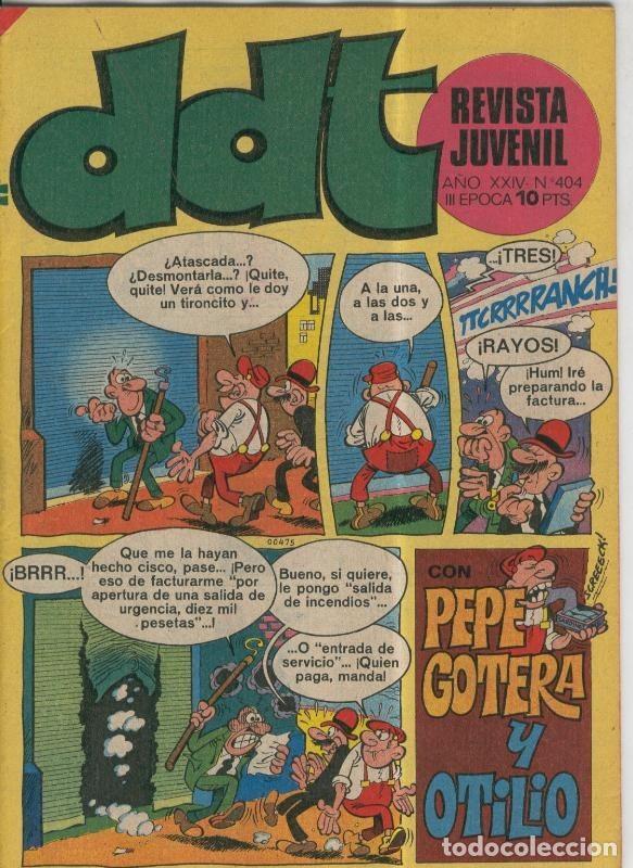 C&oacute;mics: DDT tercera epoca numero 404 - Varios - Foto 1