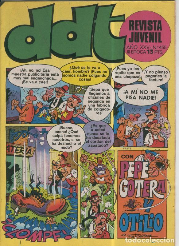 C&oacute;mics: DDT tercera epoca numero 455 - Varios - Foto 1