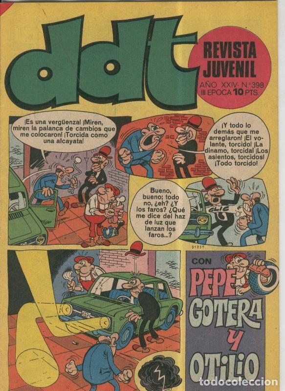 C&oacute;mics: DDT tercera epoca numero 398 - Varios - Foto 1