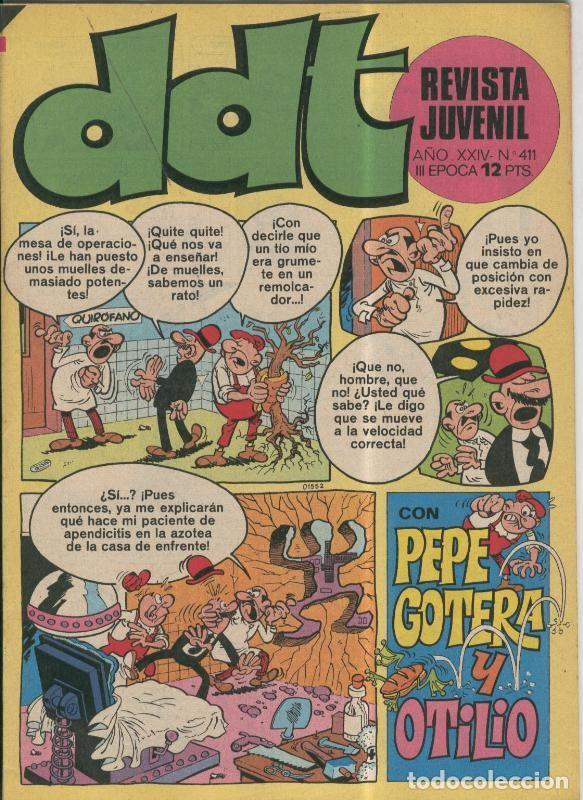 C&oacute;mics: DDT tercera epoca numero 411 - Varios - Foto 1