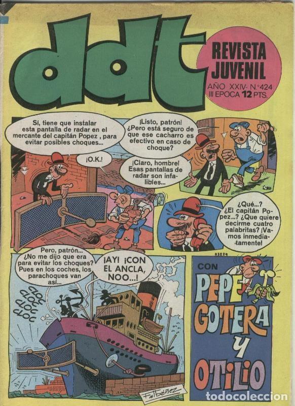 C&oacute;mics: DDT tercera epoca numero 424 - Varios - Foto 1