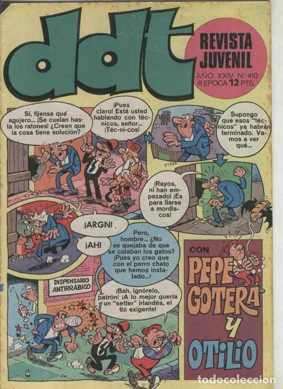 C&oacute;mics: DDT tercera epoca numero 410 - Varios - Foto 1