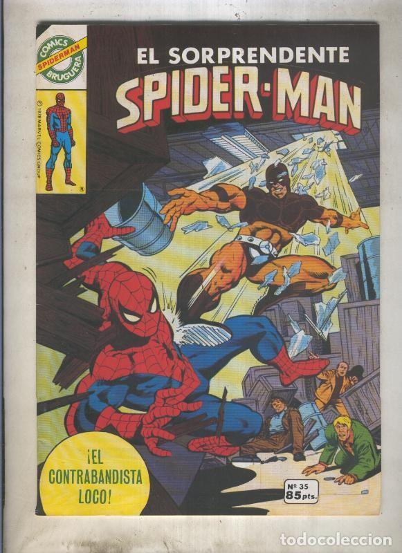 C&oacute;mics: Comics Bruguera: Spiderman numero 35 (numerado 1 en trasera) - Varios - Foto 1
