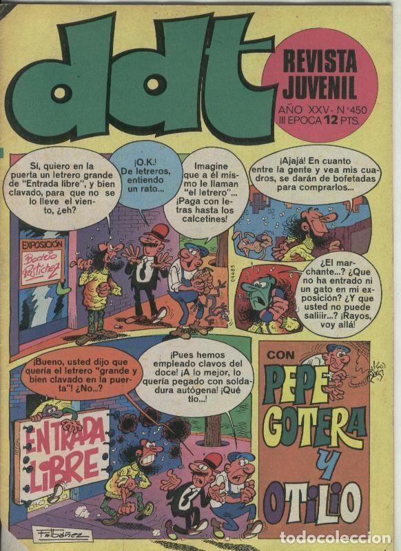 C&oacute;mics: DDT tercera epoca numero 450 - Varios - Foto 1