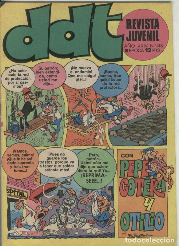 C&oacute;mics: DDT tercera epoca numero 413 - Varios - Foto 1